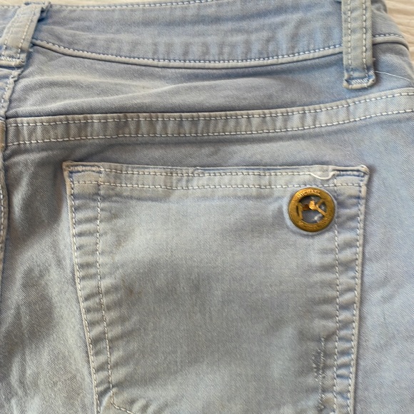 Michael Kors Blue Ripped Skinny Jeans Size 2 - Picture 5 of 5